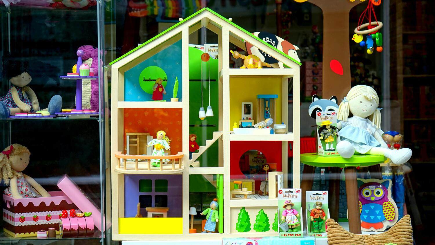 Variety of toys